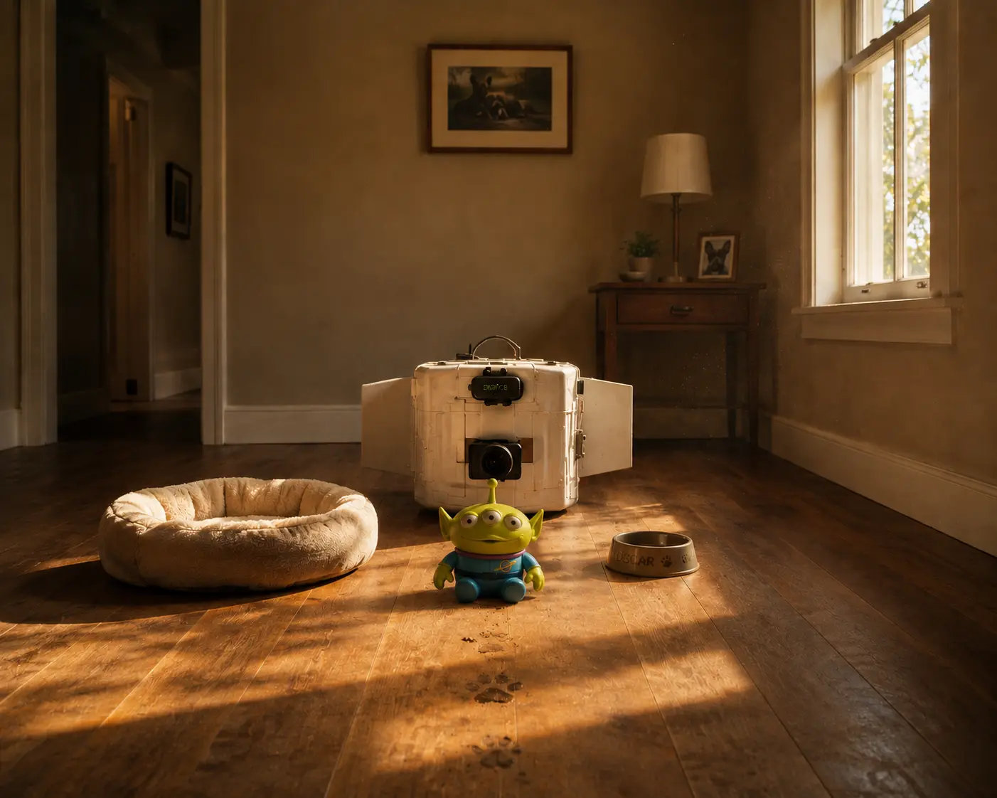 The room he left behind