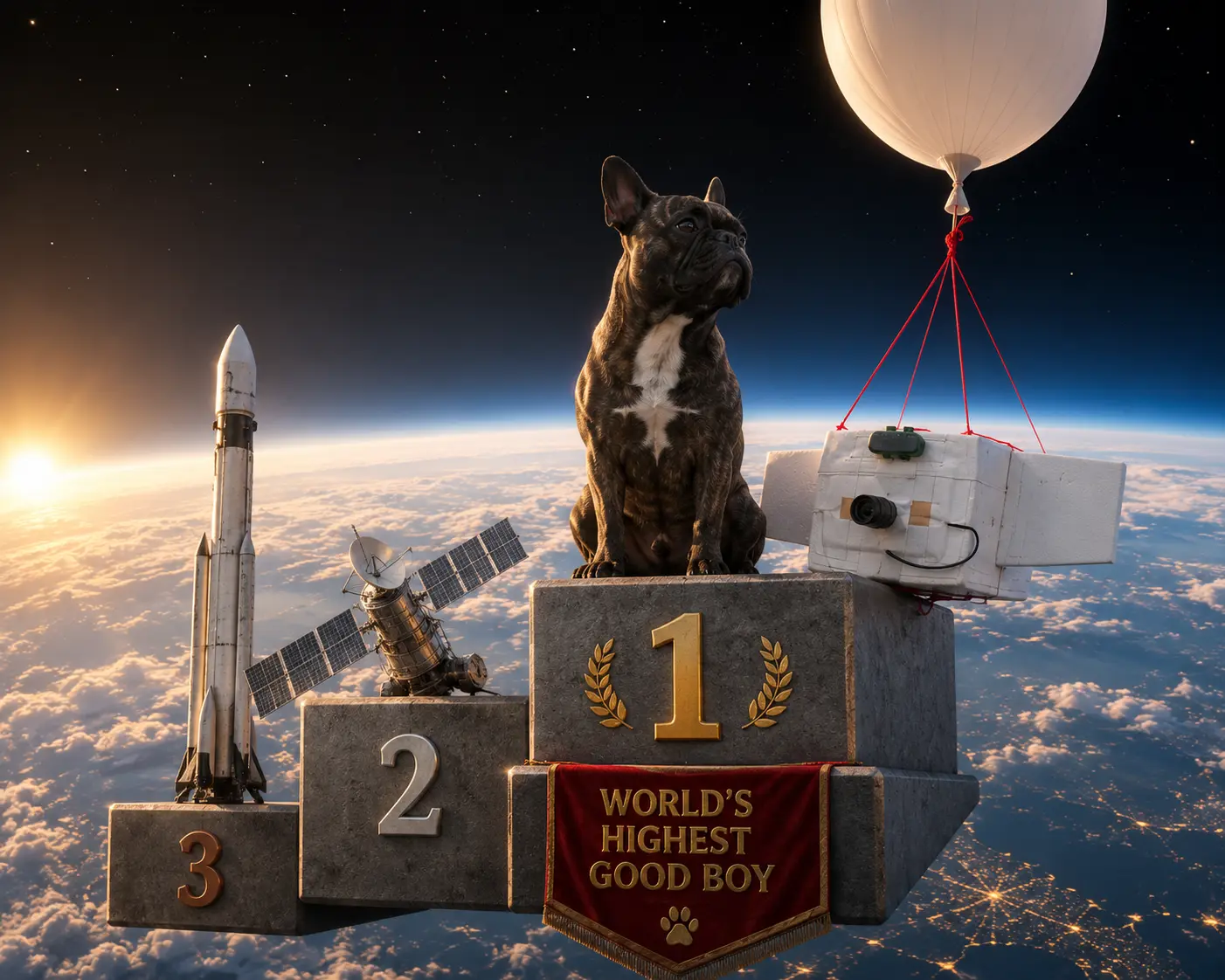 World's highest good boy